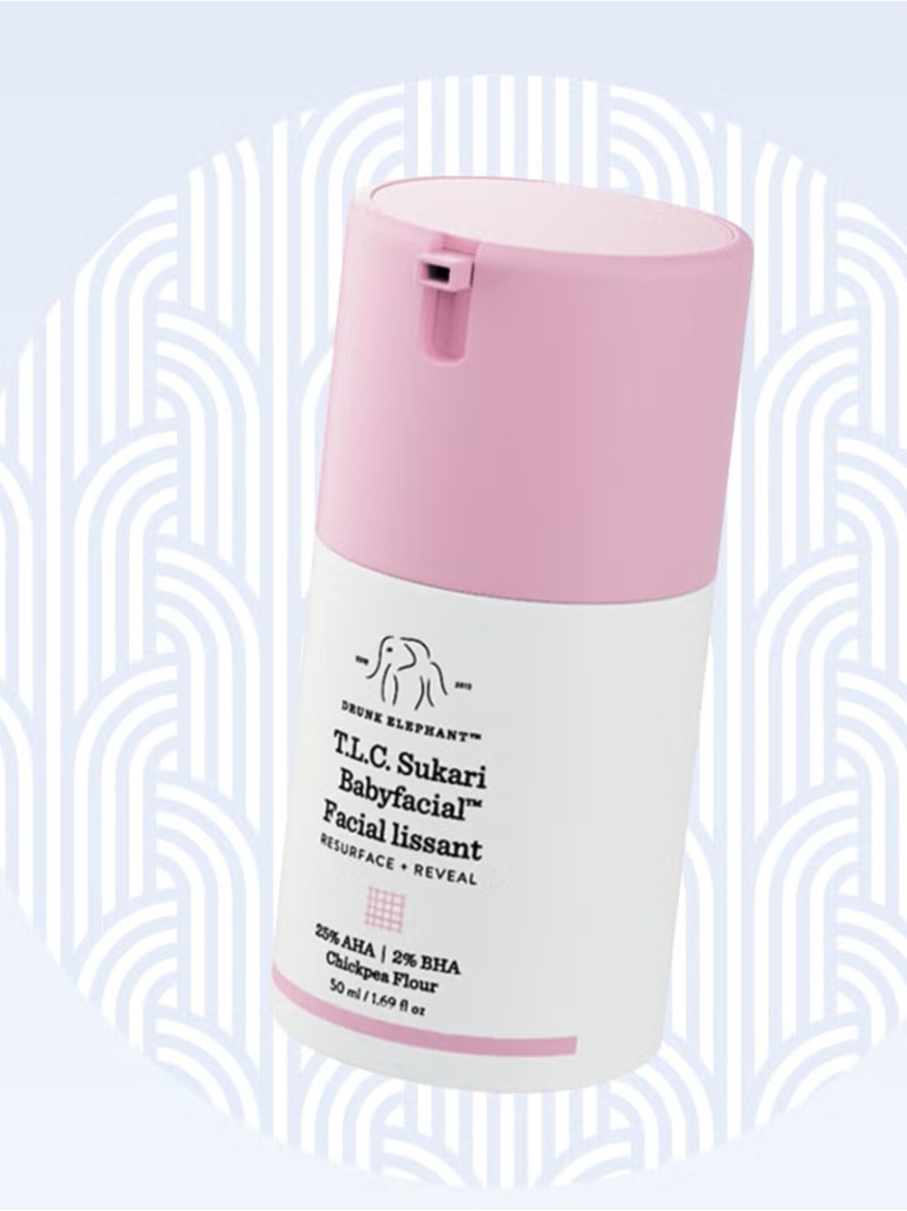 BRAND NEW Drunk Elephant T.L.C. Sukari Babyfacial Exfoliating Mask 50mL bha aha